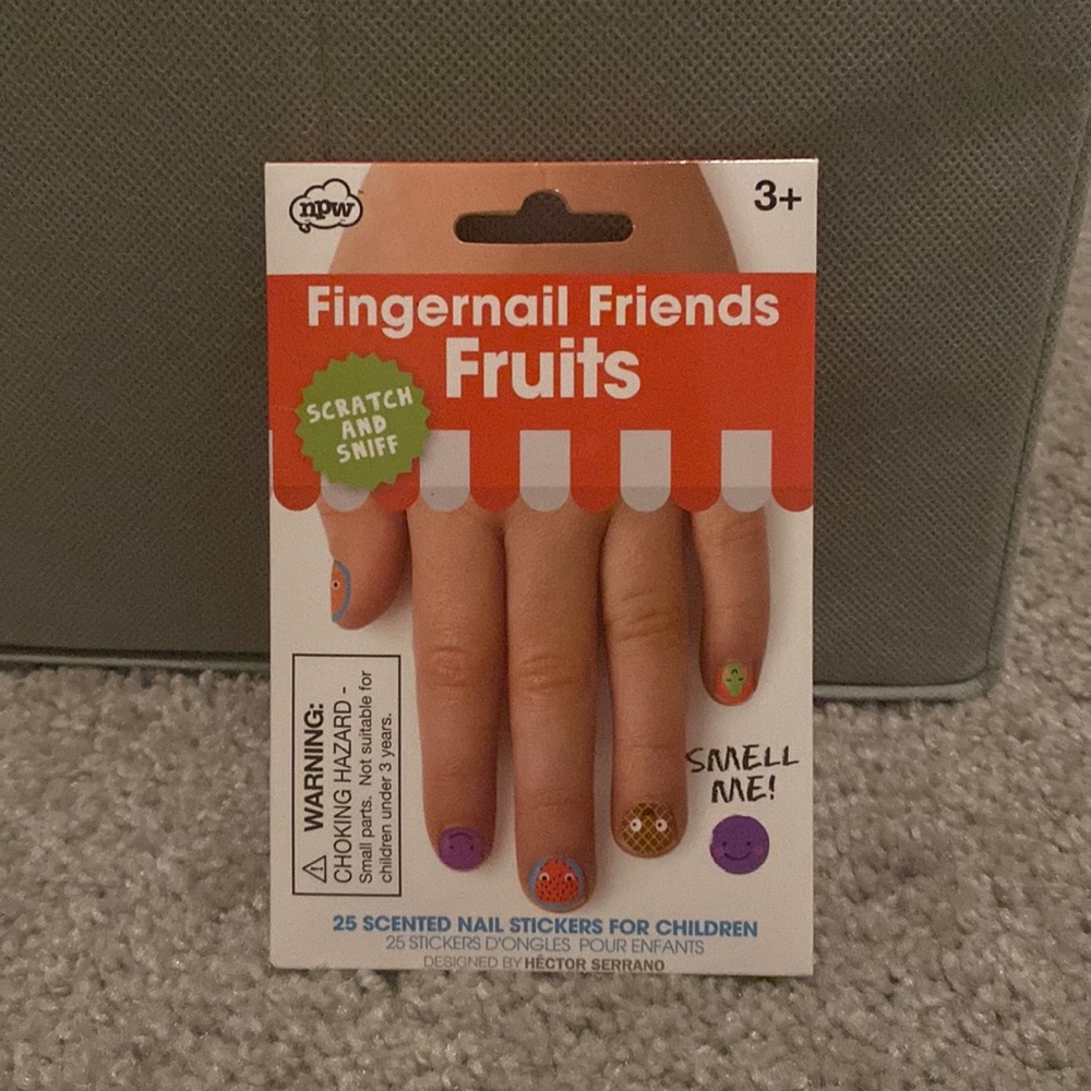 Scented nail stickers